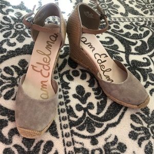 Sam Edelman taupe Harmony Espadrilles